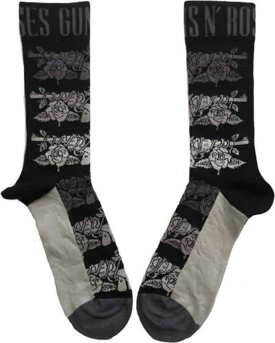 Guns N' Roses - Monochrome Pistols Sokken - EU 40-45 - Zwart