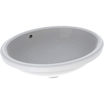 Geberit VariForm undercounter washbasin 56 x 46 cm, oval 500.753.01.2