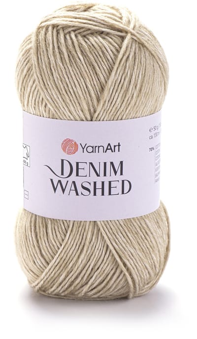 YarnArt Denim Washed – Katoenmix Garen – 50g – ±130m – Vintage Look – Voor Kleding & Accessoires - Kleur 914