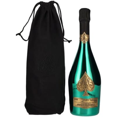 Armand de Brignac Champagne Brut Green Edition 12,5% Vol. 0,75l in Velvet Bag
