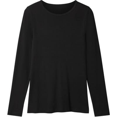esmara Dames longsleeve (Zwart, XS (32/34))