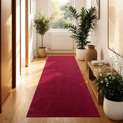 Tapijt Calissa rood 80x300 cm