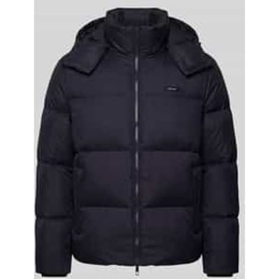Regular fit donsjack met afneembare capuchon