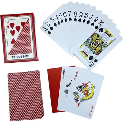 Plastic Poker Kaart Pvc Rood Blauw Groen Koffie Kleur 4 Kleuren Wasbaar Zand Wasbaar Stencil High-end Spel Entertainment