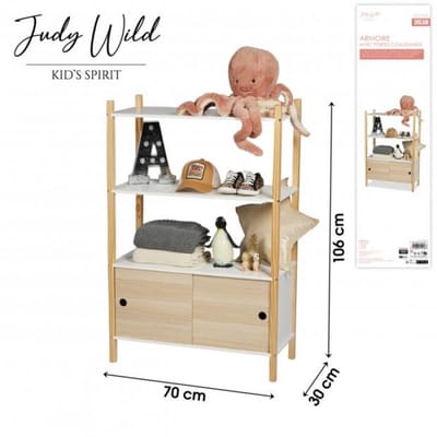 JUDY WILD "DREAM" KAST MET 2 DEUREN EN 2 PLANKEN 70X30XH106CM