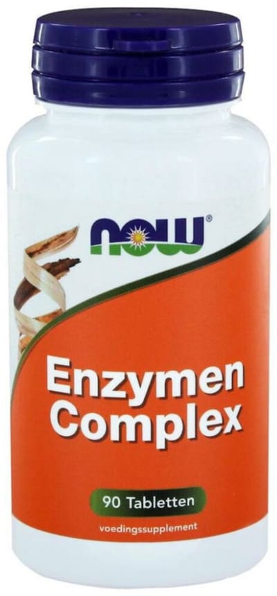 Now Foods - Super Enzymen Complex - Met 200 mg Betaïne - 90 Tabletten