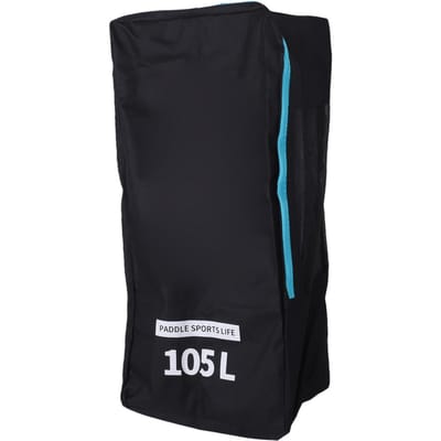 Sac à dos gonflable pour paddleboard en tissu Oxford 105L Grande capacité Sac de transport pour Stand Up Paddle Board pour voyage Eau black