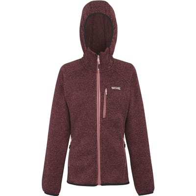 Regatta Dames Newhill Gevoerde Hoodie (Stofroze)