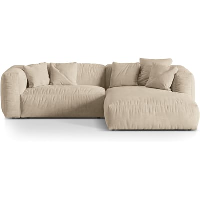 Hoekbank Martina rechts velvet | Micadoni