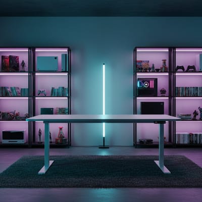MovePro 3 Premium Elektrisch Zit-Sta Bureau – 180x80 cm – Lichtgrijs Tafelblad – Ergonomisch Verstelbaar – Stil & Krachtig – Luxe Kantoorbureau NoviHome