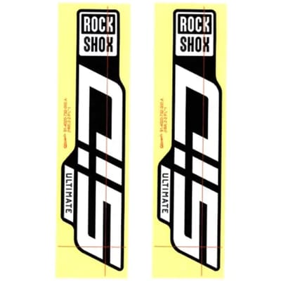 Fietsvork Sticker Kit Rockshox ULtimate 29 Gloss