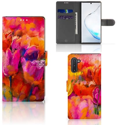 Hoesje Samsung Galaxy Note 10 Tulips