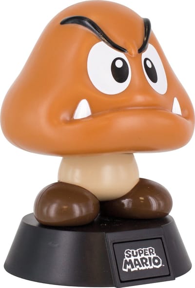 Super Mario Bros. - Goomba 3D Light - Tafellamp - Nachtlamp