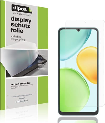 dipos – 4x Matte Beschermfolie geschikt voor Honor 500 Smart 5G | Krasbestendige & antireflecterende Screenprotector Ultra-Thin