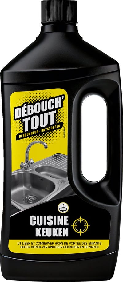 Débouch'tout - Keuken ontstopper - Lost voedingsresten, vetten, zeep op - 1L