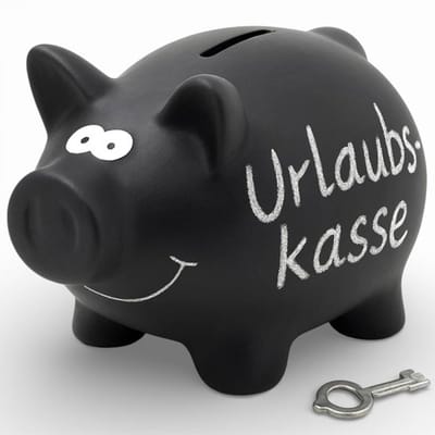 Store_9 - Keramisch spaarvarken - Tafeloppervlak - Inclusief krijt en