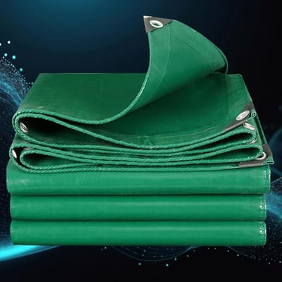 Waterdicht Zeil - Dekzeil Tuinzeil - Buiten Beschermen - Scheurvast 500 G/M2 - 2x4m - Groen
