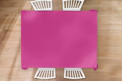 Tafelkleed - Tafellaken - 260x180 cm - Fuchsia - Neon - Kleuren - Binnen en Buiten
