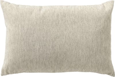 Dutch Decor KAI - kussenhoes outdoor 40x60 cm - waterafstotend en uv-bestendig - Ash - grijs