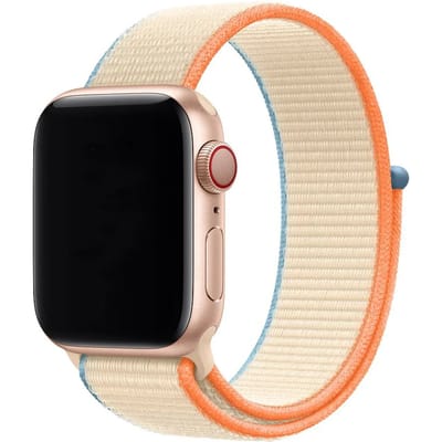 2+1 | Apple Watch Bandje - Geweven - Nylon - Cream