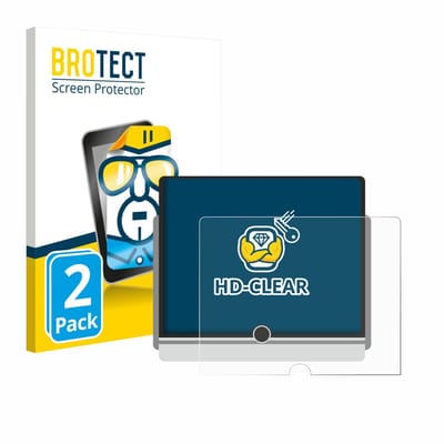 BROTECT - Screenprotector voor Lexus LBX 2024 - Folie Beschermfolie transparant 2 Stuks