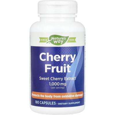 Nature's Way, fruit de cerise, extrait de cerise douce, 1 000 mg, 180 capsules (500 mg par capsule)