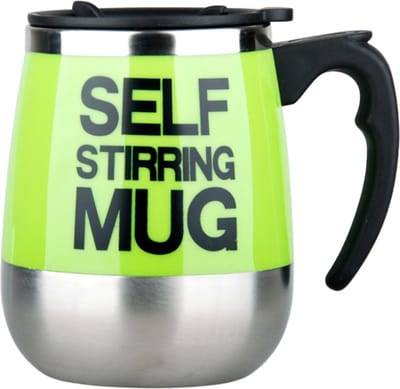 Bovista Self Stirring Mug - Elektrische Beker - Zelfroerende Mok - Zelfroerende Beker - Cup - Koffie - Groen