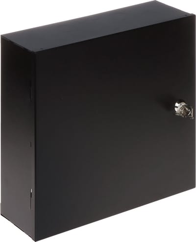 WL4 STC3-B zwarte universele afsluitbare stalen montage kast