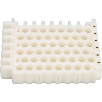 Organisateur de câbles Trou 9 mm Outil d'organisation et de regroupement Cordon réseau Peigne à trous pour câble CAT5 CAT6 CAT7 8x6 8x6 Holes beige