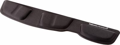Fellowes Health-V Fabrik - Polssteun voor toetsenbord - Ergonomisch - Zwart