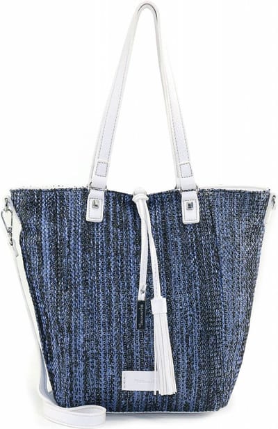 Tamaris Schoudertas Claudia Cityshopper Bag Blue Blauw