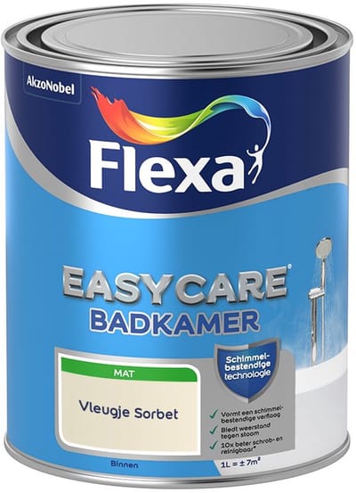 Flexa - Easycare Badkamer - Vleugje Sorbet - Mengverf - 1 L