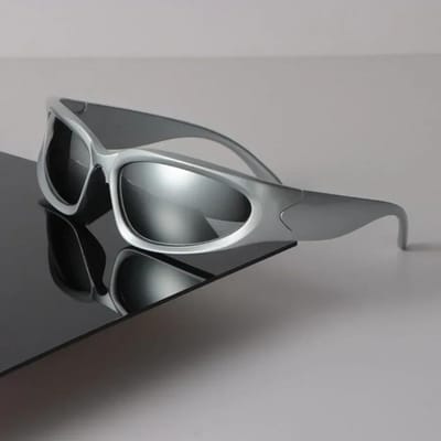 Lunettes de Soleil Rondes Femmes Hommes Vintage Couleurs Bonbon Verre Miroir Lunettes de Soleil Style Cool Unisexe Protection UV Oculos De Sol Other gray