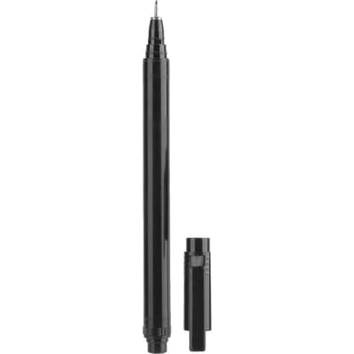 Professionele Draagbare Nagel Graffiti Pen DIY Bloemenpatroon Nagel Schilderen Tekenpen ZwartZwart zwart