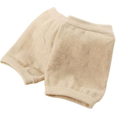 Antislip Kniebrace Eenvoudige Bediening Mouw Knieverwarmer Beschermer Voor Hardlopen Wandelen Buitensporten beige