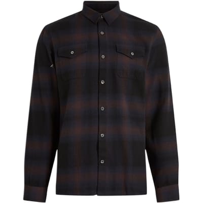 John Varvatos Dale Regular Fit Ls Western Sport Shirt Black Maat: XS | Casual Overhemden Outlet | Heren | Zwart