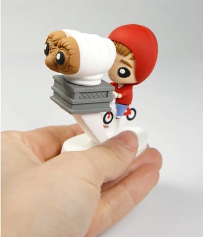 Sd Toys Speelfiguur Elliott And E.t. On Bike 5 X 8 Cm Rood/wit