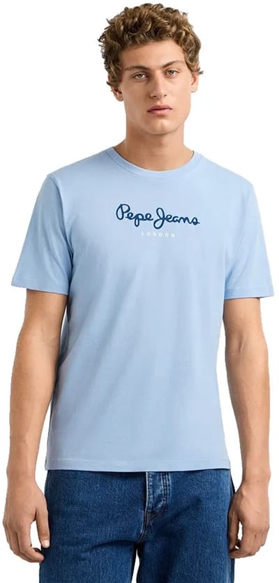 Pepe Jeans Eggo T-shirt Met Korte Mouwen Blauw L Man