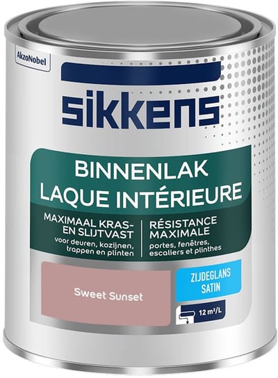 Sikkens - Binnenlak Zijdeglans - Sweet Sunset - Mengverf - 750 Ml
