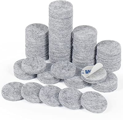 Zelfklevende Viltpads voor Meubels - 50 Stuks - 5mm Dikke Vloerbeschermers
