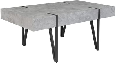 ADENA - Salontafel - Lichtgrijs - MDF