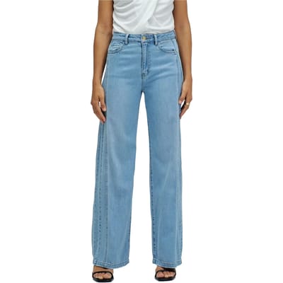 Dames Wide Leg Jeans Salsa Jeans