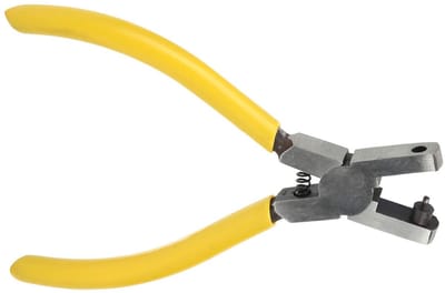 Allecto - Mini Perforator Pliers - Handgereedschap voor Leer - Duurzaam en Lichtgewicht - 2mm - DIY Projecten - Professioneel Gebruik - Ideaal voor...