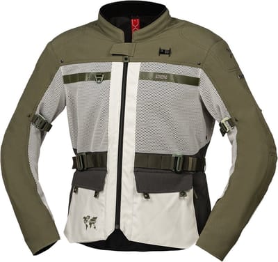 IXS Venture-BigAir 1.0 Olijfgroen Textiele Motorjas - Jas