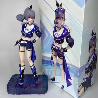 Zilveren Wolf Honkai Star Rail Gedetailleerde Anime Figuur PVC Beeldje In Doos Verzamelaar Decoratie Voor Desktop PC Behuizing Voor Anime Game Fans white