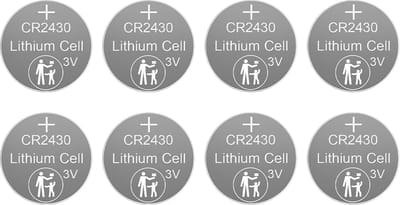 Lithium Knoopcel Batterijen - Kleine Ronde Batterijen - Apparaten Voeden - 3V Stabiele Spanning - 24.5mm Diameter