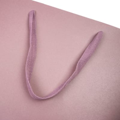 10x cadeautasjes Dusty Rose A4 - 25x11x32cm