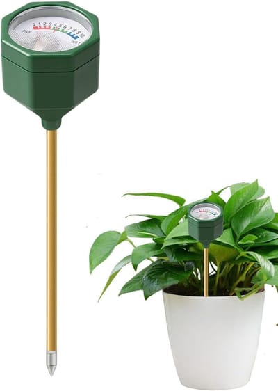 Bodemmeter | Batterijloze Tuinbouwsensor - Bodemvochtmeter Voor Kamerplanten - voor Bloemen, Groenten, Potplanten, Binnentuinen, Gazons, Kassen, Boerderijen, Kweken en Testen