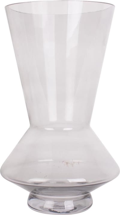 Present Time Vaas Glow - Glas Donkergrijs - Large - Ø17x28cm - Scandinavisch