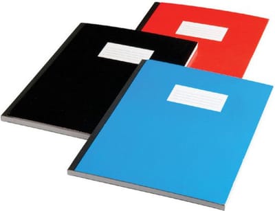 Schrift qbasic a5 harde kaft lijn 160blz ass | 10 stuks